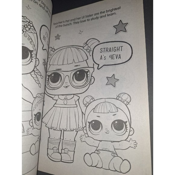 OMG!! L.O.L. SURPRISE COLORING BOOK LOT - Picture 2 of 3